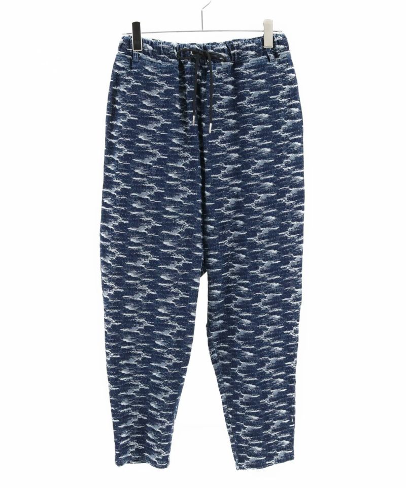 CAMBIO(カンビオ)】 Denim Jacquard Balloon Pants デニム