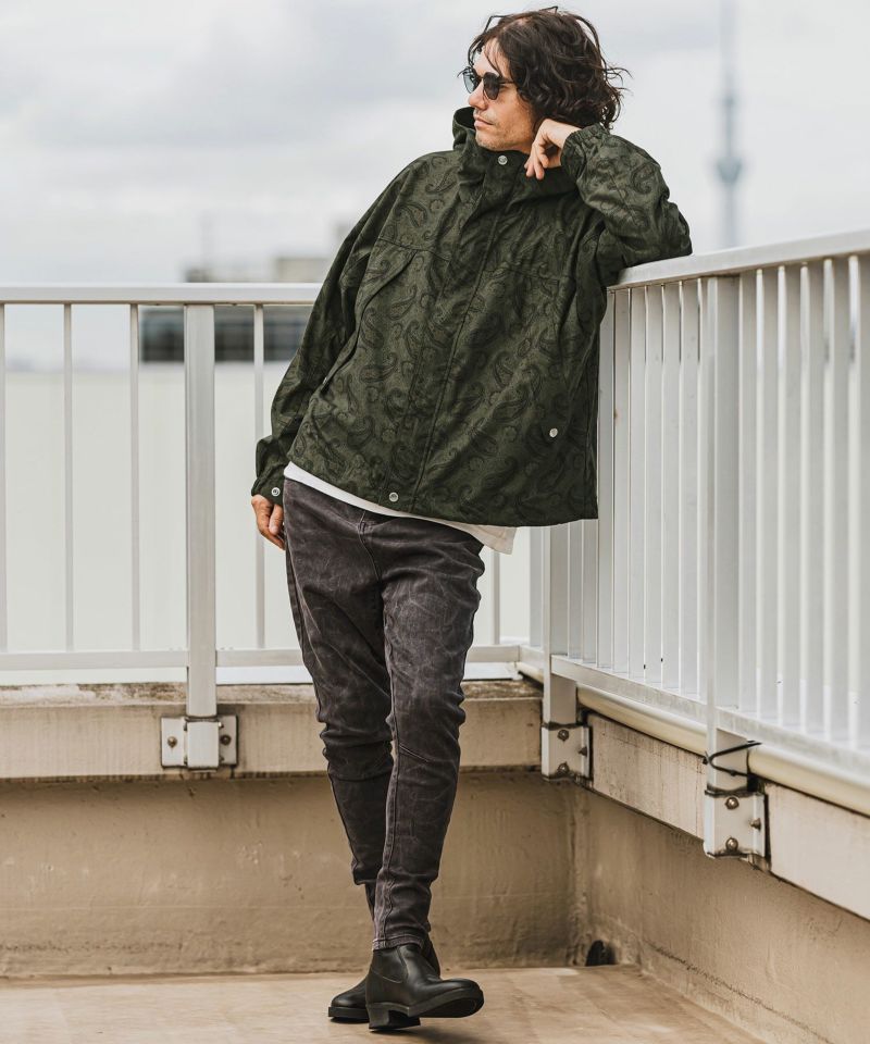 CAMBIO(カンビオ)】コーデュロイ×ペイズリーorig.柄マウンテン CAMBIO(カンビオ)】コーデュロイ×ペイズリーorig.柄マウンテン
