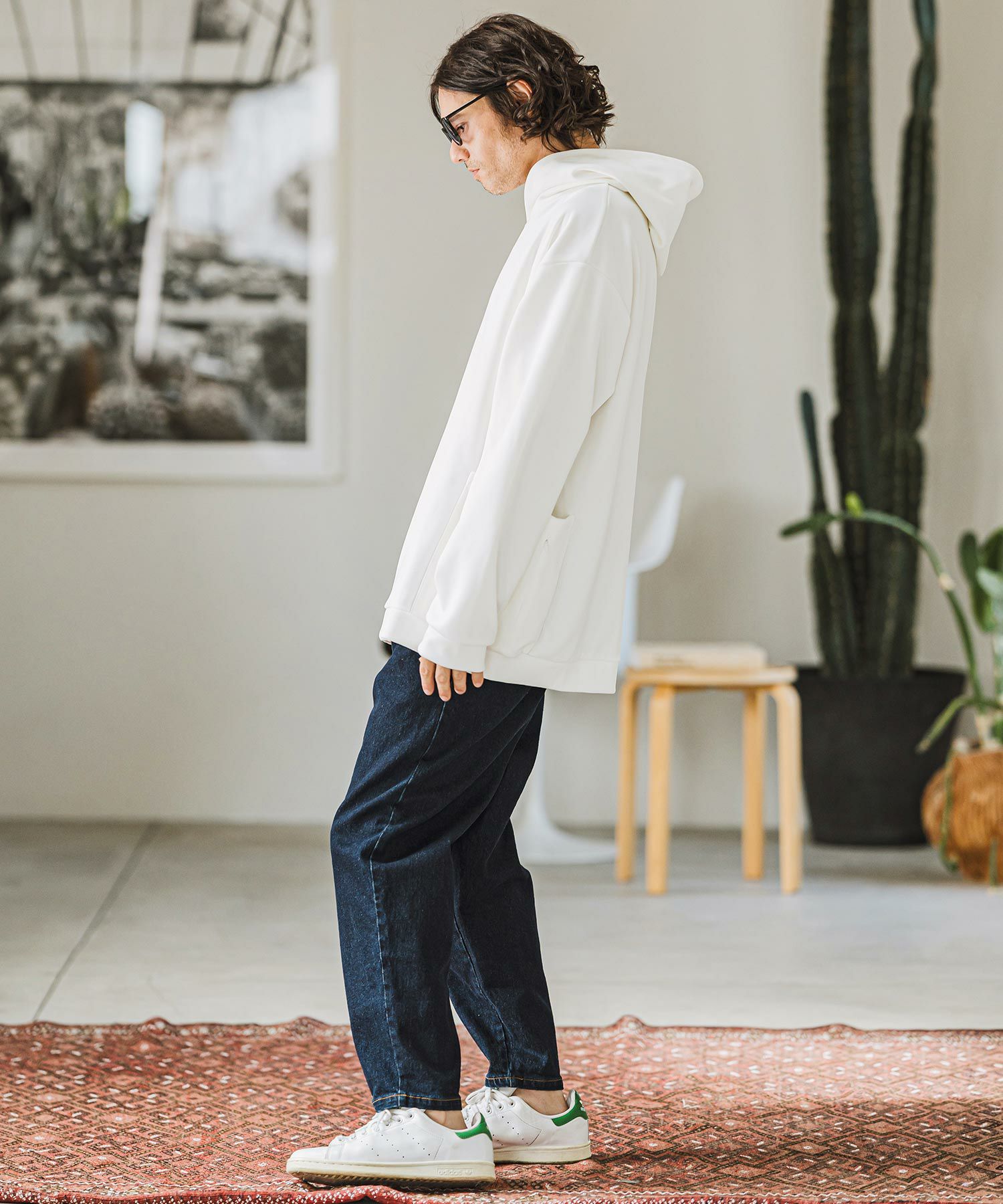 30%OFF【CAMBIO(カンビオ)】サイドポケットプルパーカー | CAMBIO カンビオ