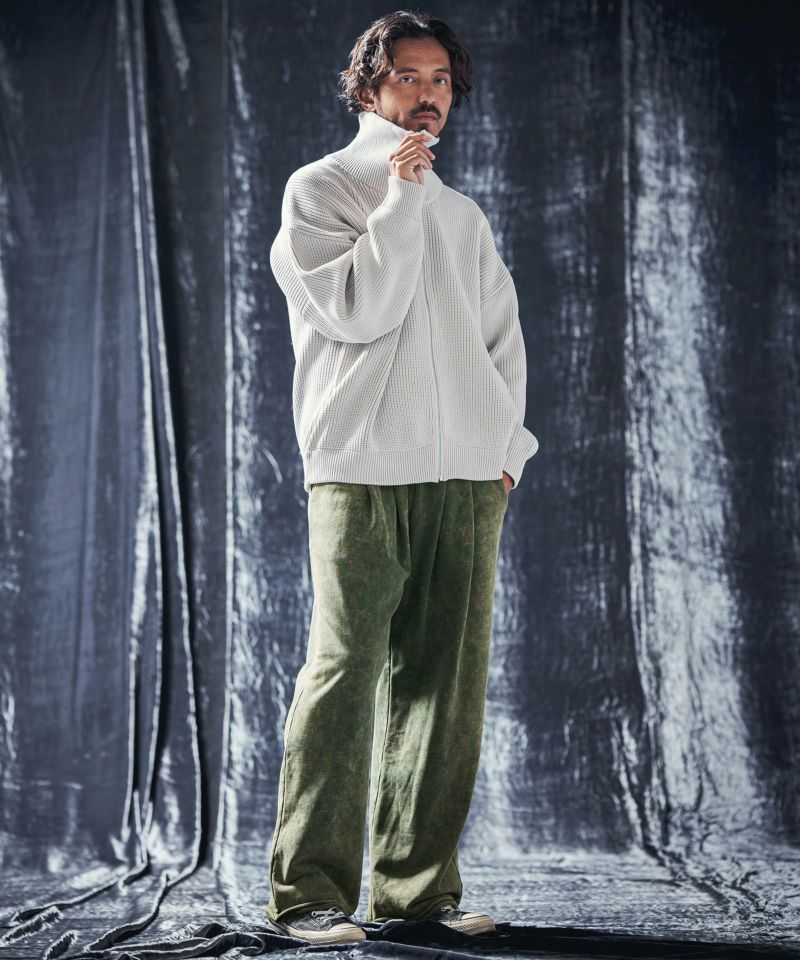 ANGENEHM(アンゲネーム)】Vintage texture sweat pants