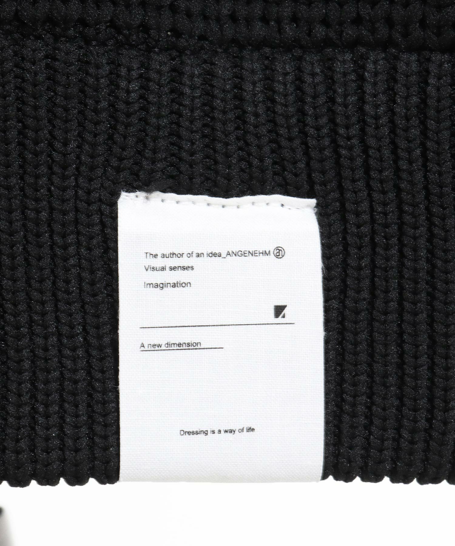 50%OFF【ANGENEHM(アンゲネーム)】Light yarn drivers knit ドライバー