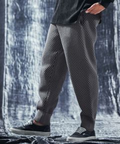 ANGENEHM(アンゲネーム)】Light yarn color scheme waffle knit pants ニットパンツ(AG03-050ace)  | CAMBIO カンビオ