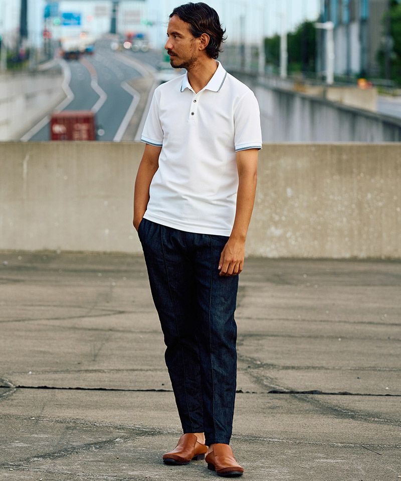 50%OFF【wjk】line polo ポロシャツ(7214 cj37f) | CAMBIO カンビオ