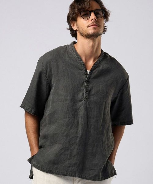 30%OFF【wjk】smart collar pullover H-S ハーフスリーブシャツ(4480 ln49f)