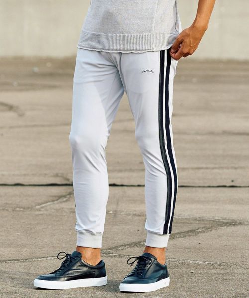 wjk】【予約販売3月中旬～下旬入荷】line track pants トラックパンツ(5352 ny54f) | CAMBIO カンビオ