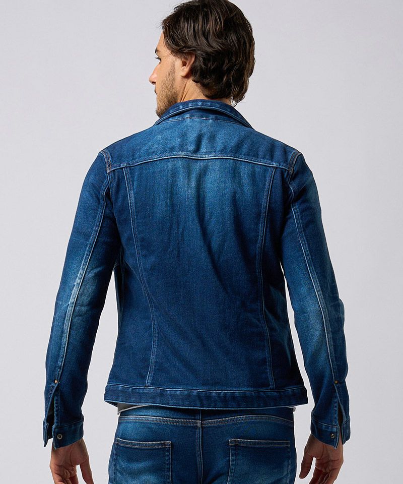 wjk】denim jersey zip blouson ジップブルゾン(2069 dj35f) | CAMBIO 