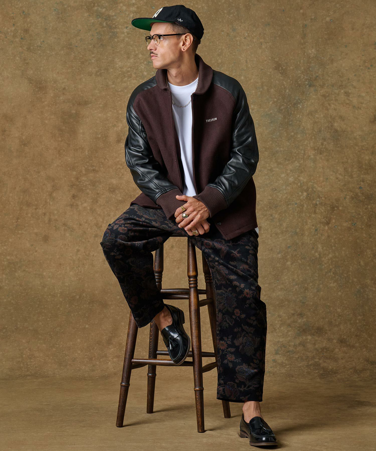 THEOREM(セオレム)】Leather RS Award Jacket スタジャン(TRM24-T014A 