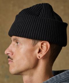 30%OFF【THEOREM(セオレム)】Wide Turn Back Knit Cap ニットキャップ