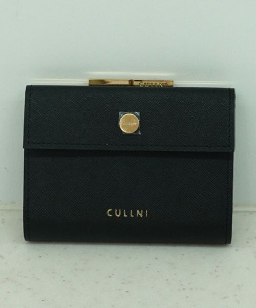 CULLNI(クルニ)】Leather Flap Mini wallet With A Clasp ミニレザーウォレット(WL-009) |  CAMBIO カンビオ