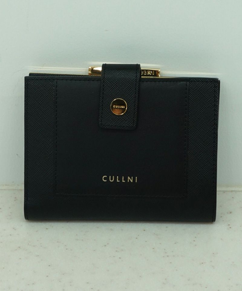 CULLNI(クルニ)】Leather Combination wallet With A Clasp レザー