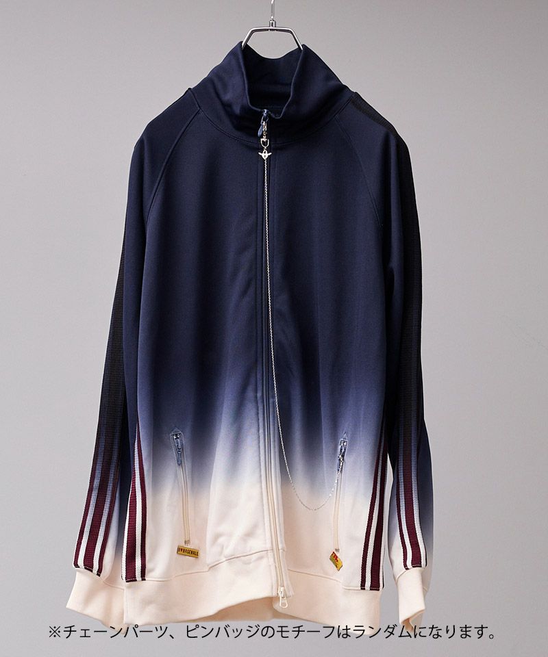 BODYSONG.(ボディソング)】GRADIENT DYED TRACK JACKET 03 トラック 