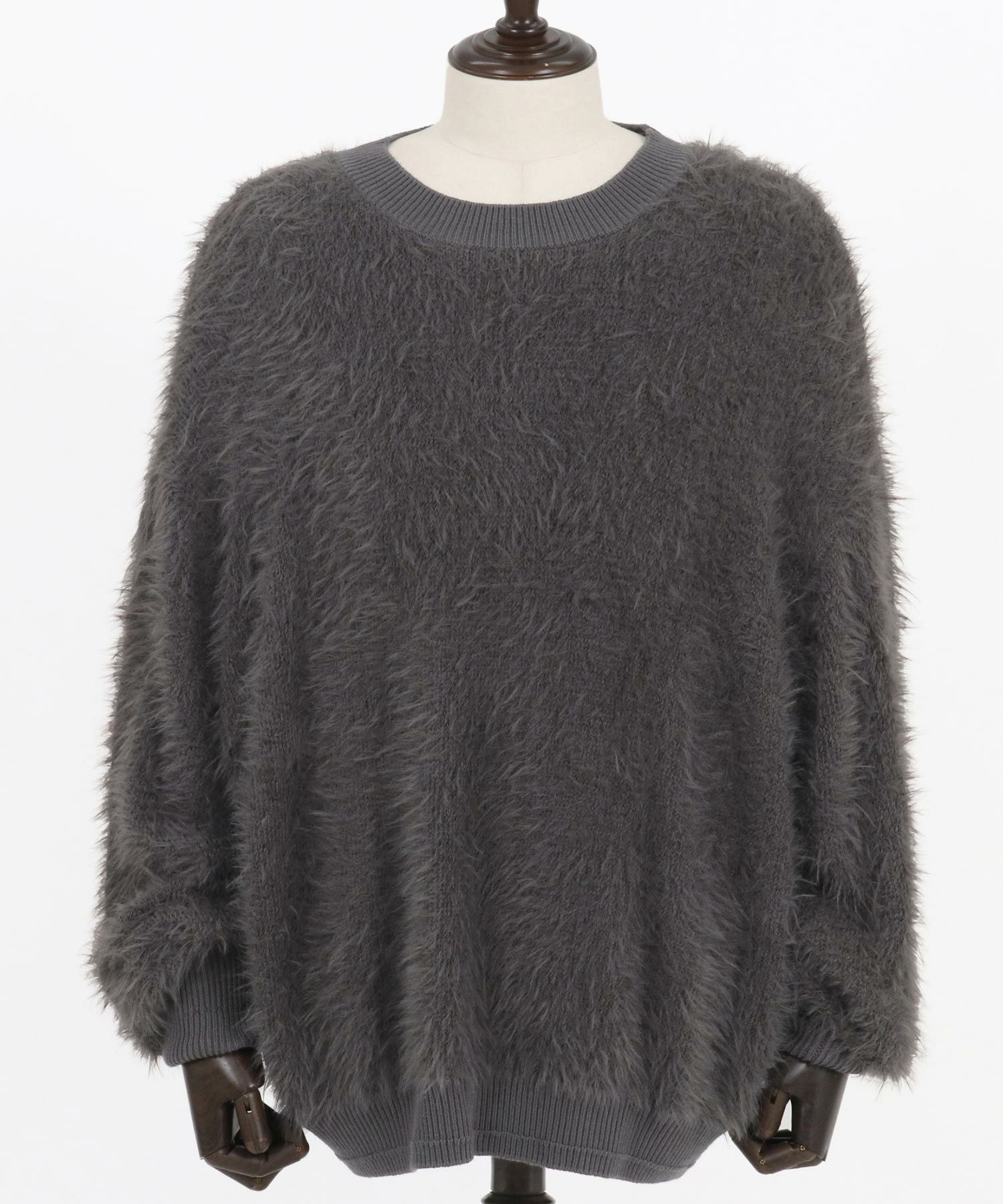 トップス GLIMCRAP/mn3043- Feather yarn pullover 30%OFF【GLIMCLAP