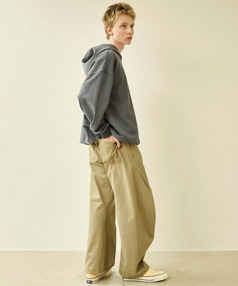 パンツ kawsupremeSupremechino pantOverdyed34 Kelen(ケレン)】MONSTRO ツイスト5ポケットチノ パンツ(KLM25HPT1132