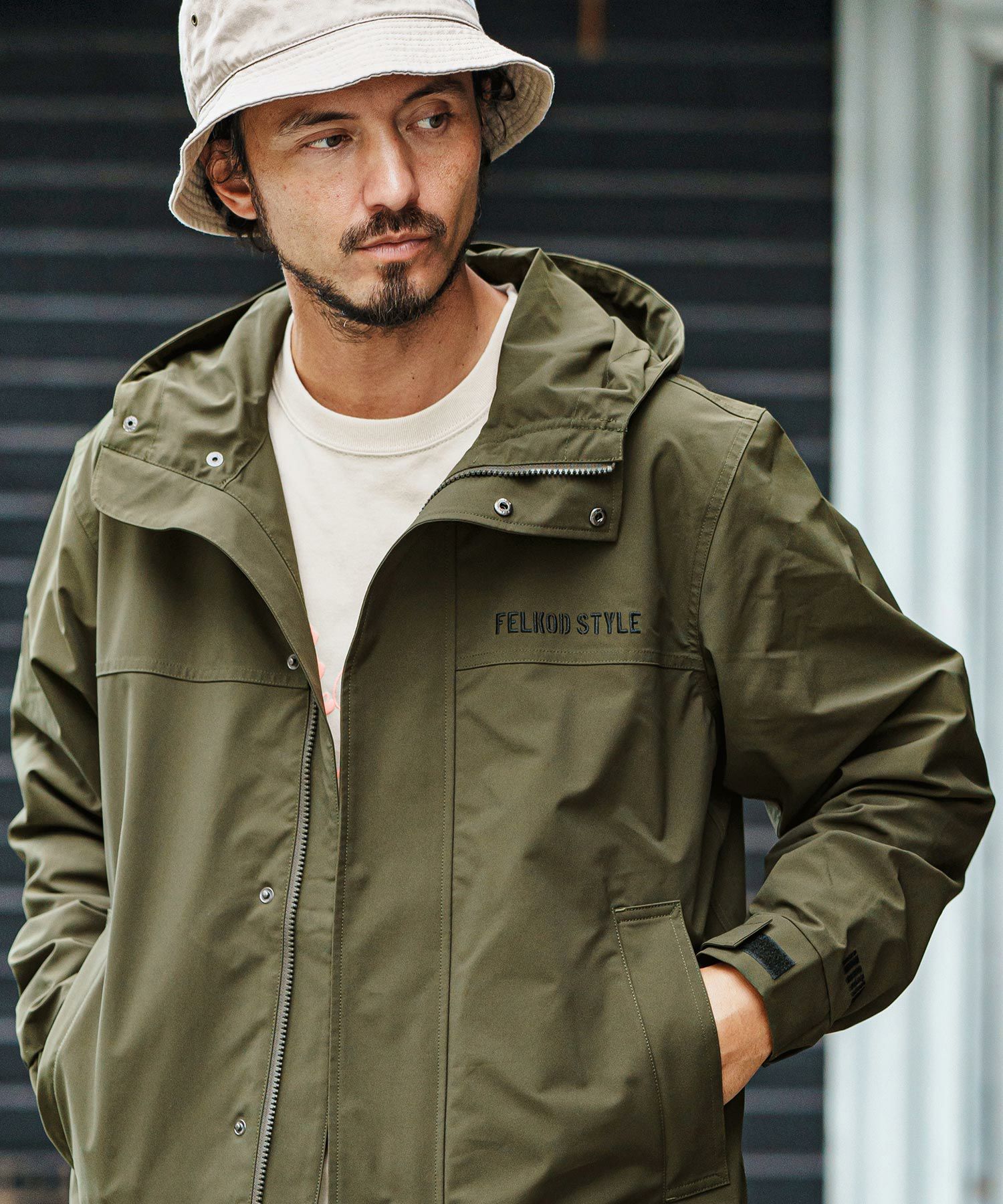 felkod(フィルコッド)】Stretch ECWCS Jacket フードジャケット 