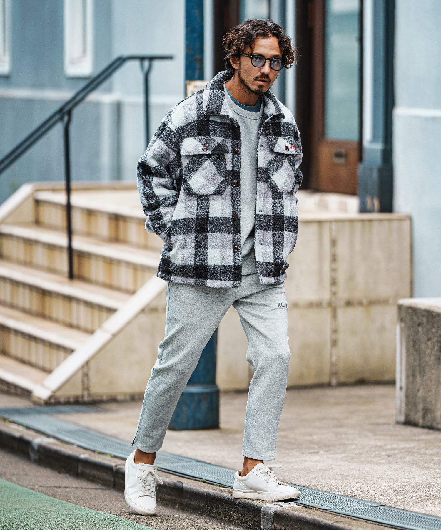 felkod(フィルコッド)】Boa Fleece CPO Jacket ボアフリースジャケット  