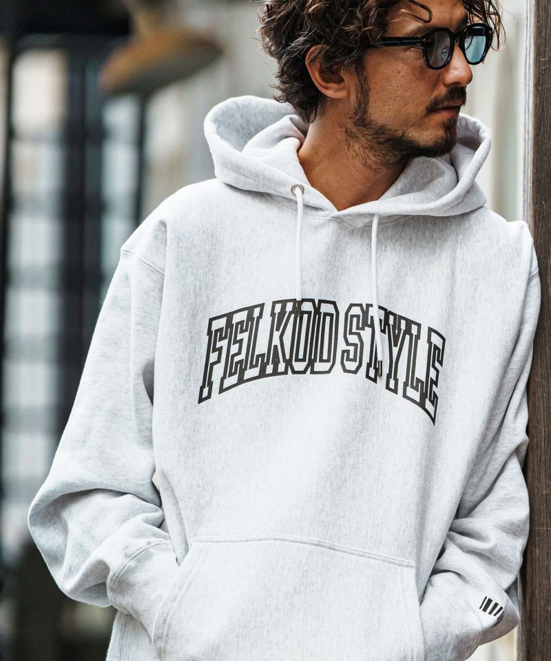 felkodパーカー felkod(フィルコッド)】One Side Out Pocket Parka パーカー