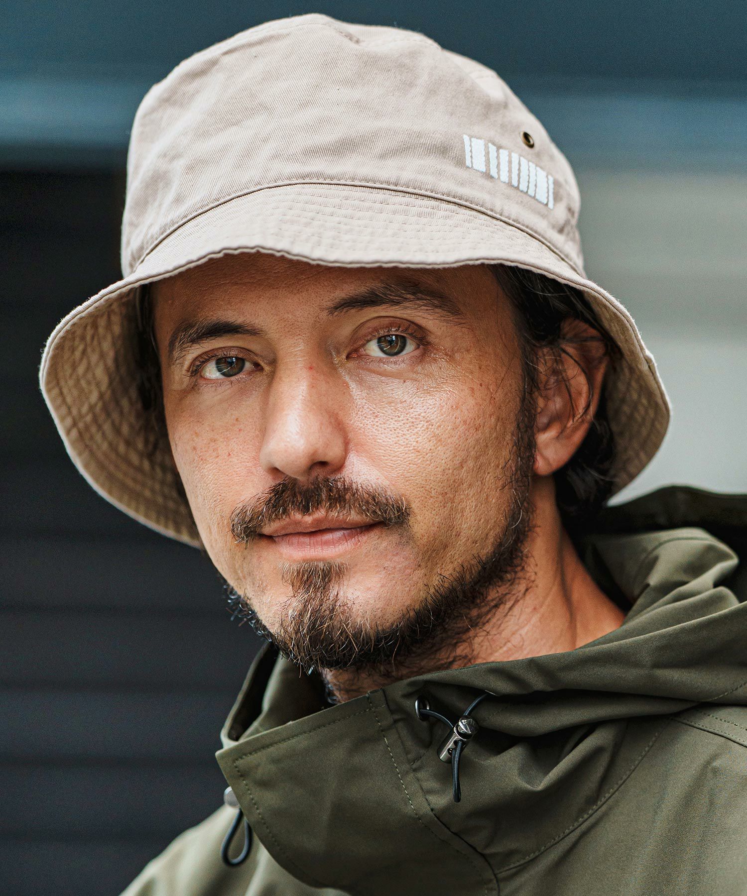 felkod(フィルコッド)】Barcode Embroidery Bucket Hat バケットハット