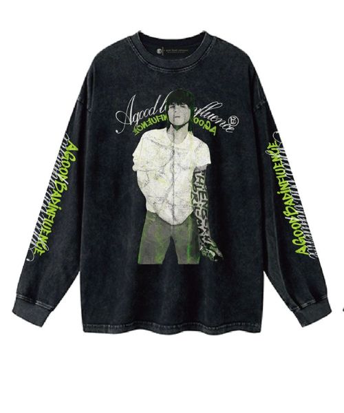 A Good Bad Influence(ア グッド バッド インフルエンス)】【予約販売3月中旬～下旬入荷】GLORY ME L-S T-SHIRT  カットソー(AGBI-25SS-LS06) | CAMBIO カンビオ