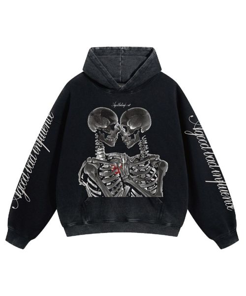 A Good Bad Influence(ア グッド バッド インフルエンス)】【予約販売2月上旬～中旬入荷】 MAKE MOSH NOT WAR  HOODIE パーカー(AGBI-25SS-HD04) | CAMBIO カンビオ