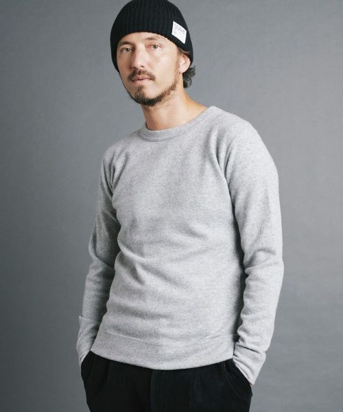 【Magine(マージン)】SOFT CARDED WOOL KNITSAW L-S ニットソー(2432-027)