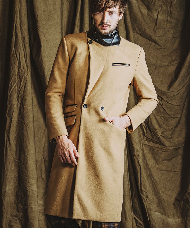20%OFF【NO ID.(ノーアイディー)】ﾛﾝｸﾞﾁｪｽﾀｰｺｰﾄ(855006-876C) | CAMBIO 