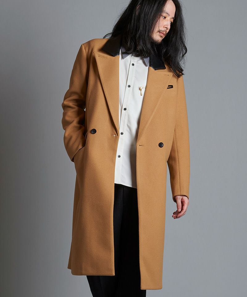20%OFF【NO ID.(ノーアイディー)】ﾛﾝｸﾞﾁｪｽﾀｰｺｰﾄ(855006-876C) | CAMBIO 