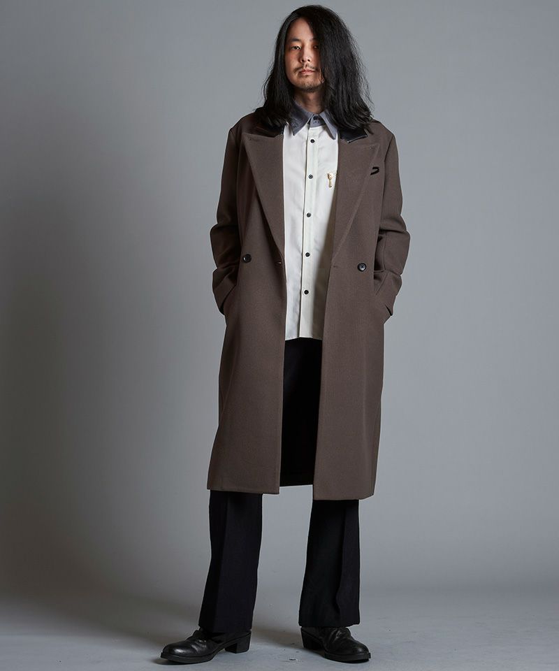 20%OFF【NO ID.(ノーアイディー)】ﾛﾝｸﾞﾁｪｽﾀｰｺｰﾄ(855006-876C) | CAMBIO 