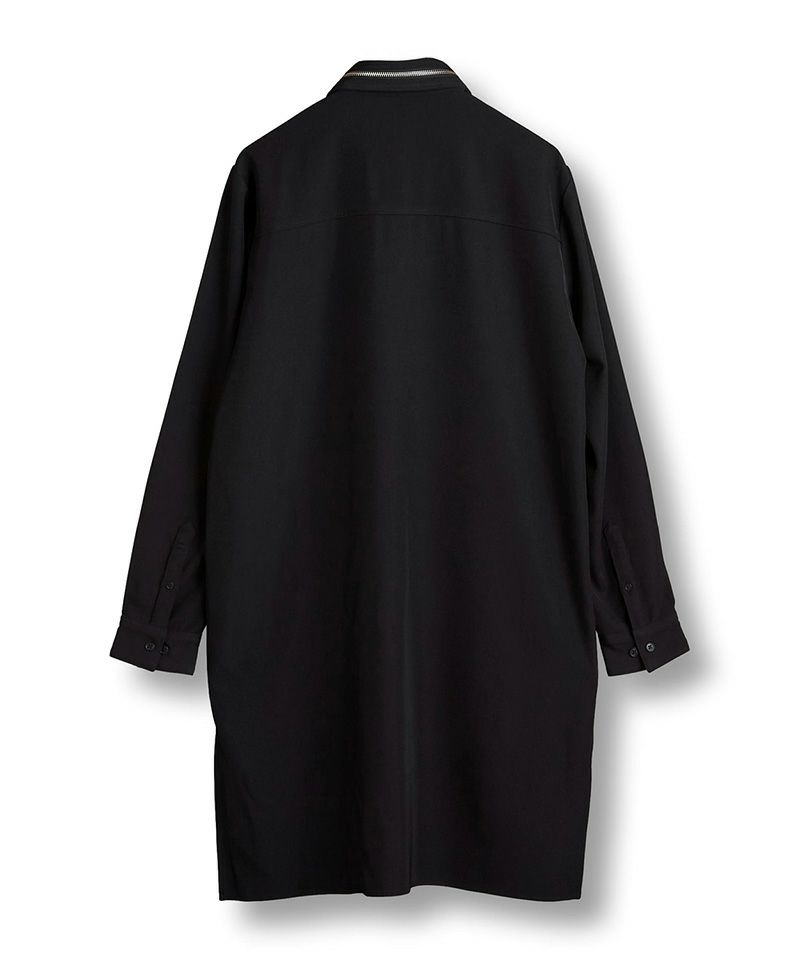 30%OFF【NO ID.(ノーアイディー)】ZIPﾁｪｰﾝﾛﾝｸﾞSH シャツ(455006-895S