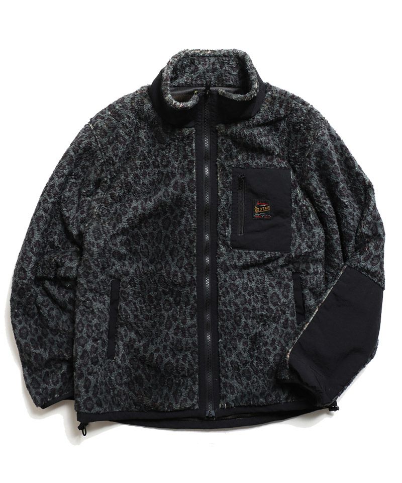 ROTAR(ローター)】Leopard fleece blouson フリースブルゾン(rt2472022) | CAMBIO カンビオ