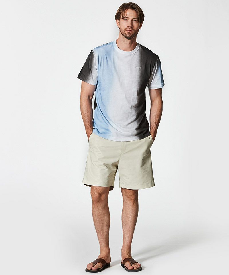 50%OFF【ACANTHUS(アカンサス)】Big Stripe Pigment Dye Tee T