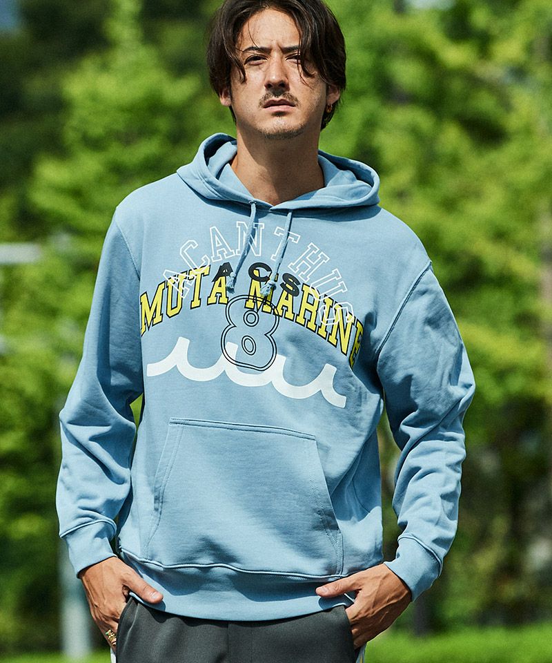 ACANTHUS(アカンサス)】muta Multi Logo Hooded Sweatshirt パーカー 