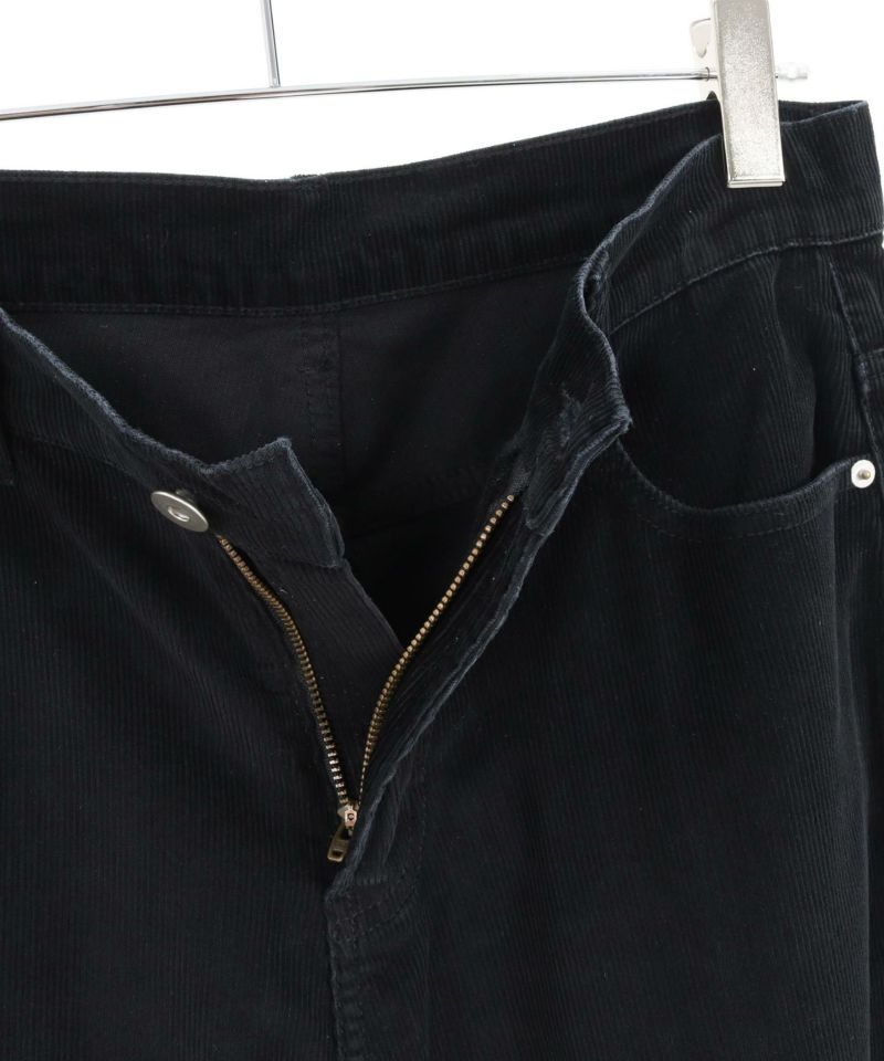 CAMBIO(カンビオ)】Corduroy Wide Straight Pants コーデュロイ