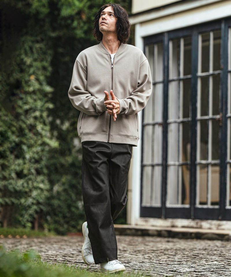50%OFF【CAMBIO(カンビオ)】加工フェイクレザーバルーンパンツ