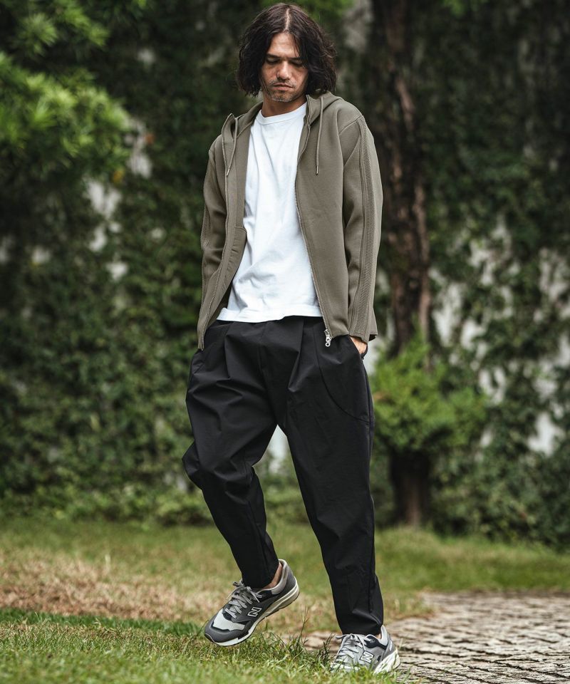 30%OFF【CAMBIO(カンビオ)】ミラノリブZIPパーカー | CAMBIO カンビオ