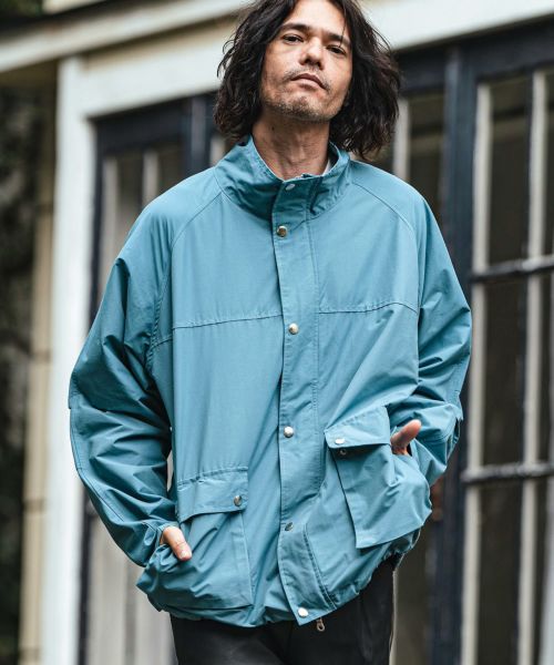 【CAMBIO(カンビオ)】60-40クロススタンドカラージャケット