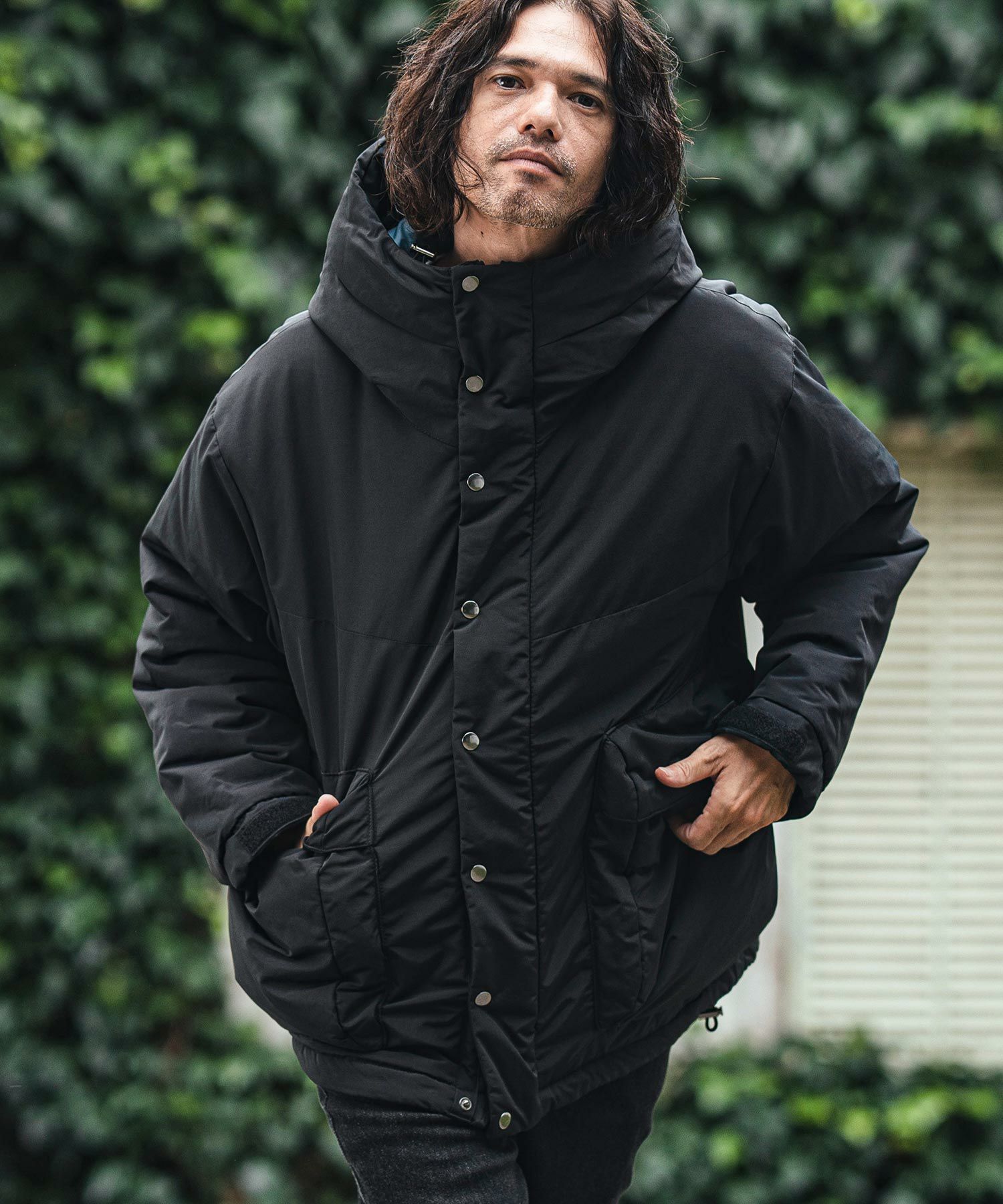 CAMBIO(カンビオ)】60-40クロス中綿アウトドアパーカー(CAM-7198  