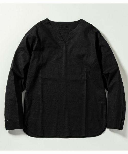 【C DIEM(カルペディエム)】Key Neck L-S Tshirt ロングスリーブ Tシャツ(MST-25002)