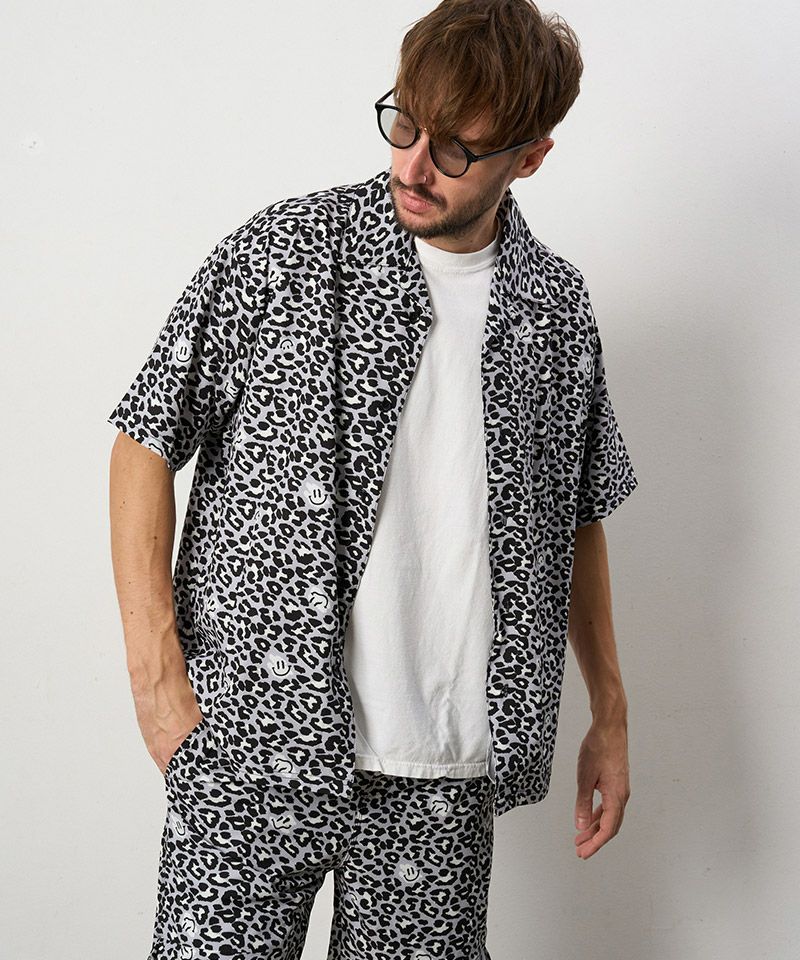 STUD MUFFIN レオパード柄 カーディガン　サイズ3 30%OFF【STUD MUFFIN(スタッドマフィン)】ストレッチサテン