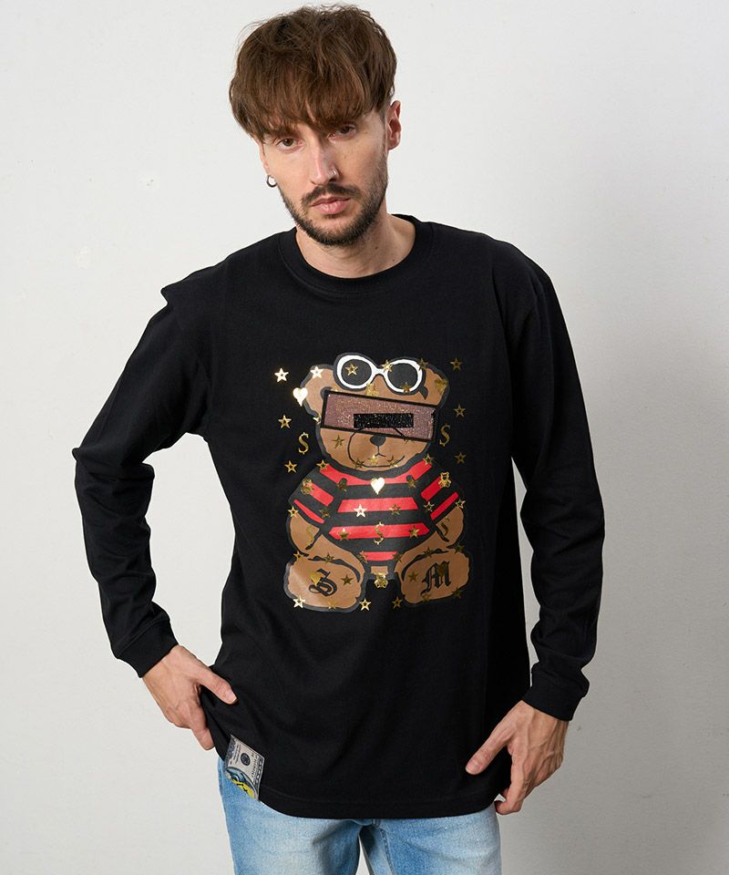 STUD MUFFIN - coco 未使用品 スタッドマフィン STUD MUFFIN メンズ 半袖シャツ 4(L) 黒 ブラック  モックネック ロゴ STUD MUFFIN（スタッドマフィン）の「STUD MUFFIN/スタッド