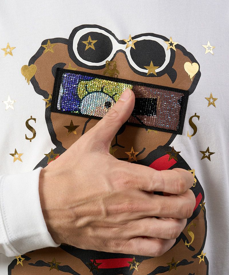 【売り切れです】スタッドマフィン stud カットソー STUD MUFFIN スタッドマフィン ニット クルーネック セーター