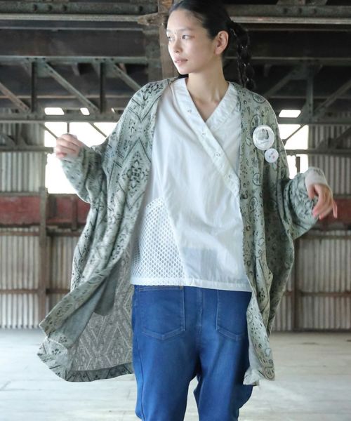 【STOF(ストフ)】Bandana JQ Cardigan カーディガン(SF25SS-16)