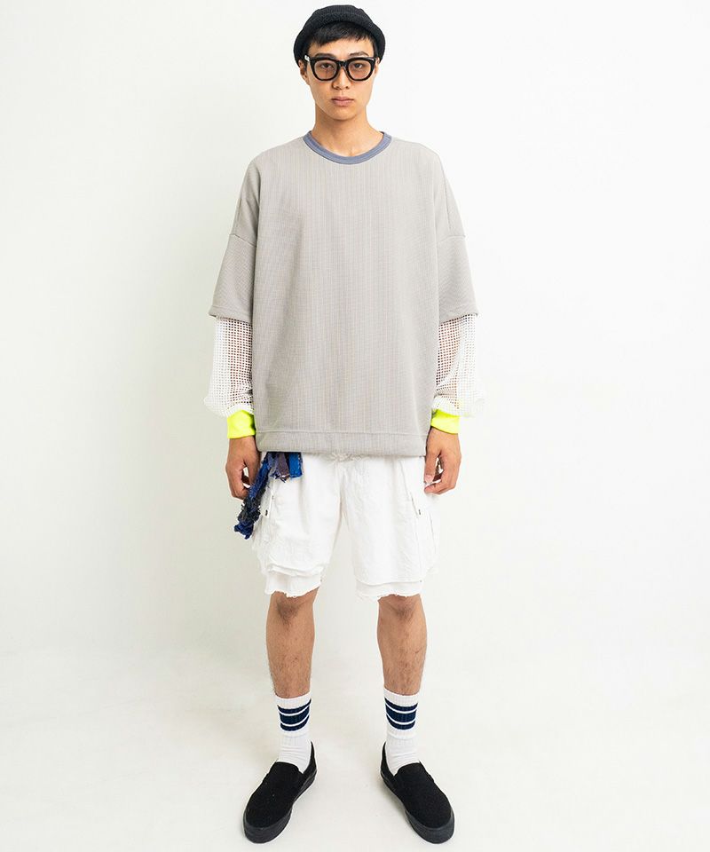masterkey(マスターキー)】HUSTLER ワッフルスウェット(MK25S-C