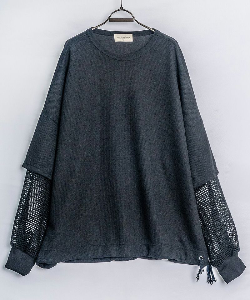 masterkey(マスターキー)】HUSTLER ワッフルスウェット(MK25S-C-19