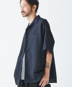 sus-sous(シュス)】【予約販売5月上旬～中旬入荷】open collar S-S shirt オープンカラーシャツ(12-SS-008) |  CAMBIO カンビオ