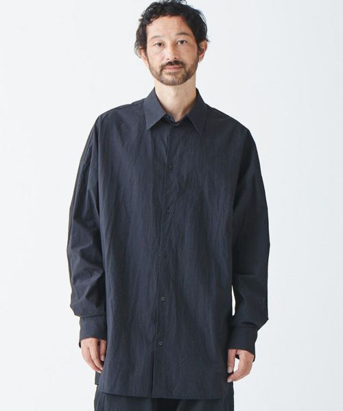 sus-sous(シュス)】【予約販売4月上旬～中旬入荷】atelier L-S shirts シャツ(12-SS-014) | CAMBIO カンビオ