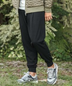 CAMBIO(カンビオ)】Dobby Stripe Jacquard Jogger Pants