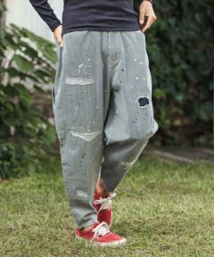 CAMBIO(カンビオ)】Hickory Denim Painter Pants ペインター