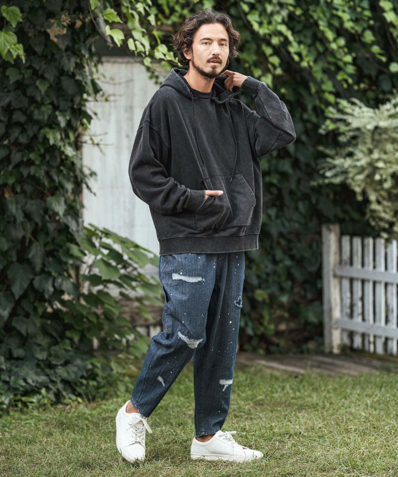 ☆新品 CAMBIO Herringbone Denimペインターパンツ☆M CAMBIO(カンビオ)】Herringbone Denim Painter Pants ペインター