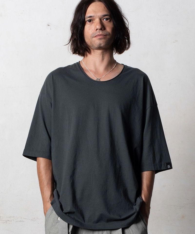 トップス EGO TRIPPING NOBUTTONHENRYNOSLEEVE BLACK トップス EGO TRIPPING NOBUTTONHENRYNOSLEEVE BLACK - トップス