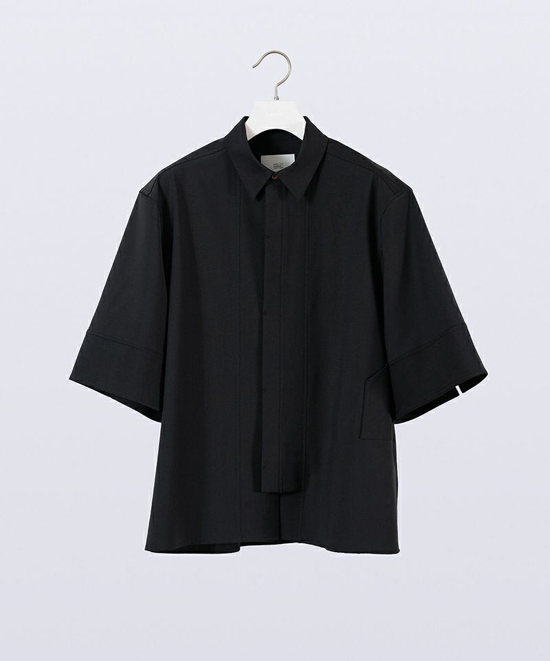 HATRA(ハトラ)】【予約販売3月下旬～4月上旬入荷】Tri Front Shirt シャツ(SH04-25ss) | CAMBIO カンビオ